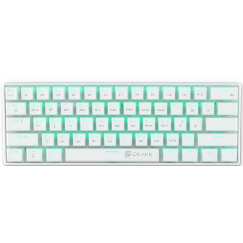 Клавиатура Oklick K763W White_2