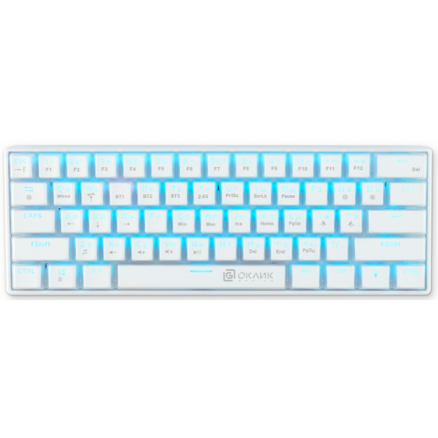 Клавиатура Oklick K763W White_3