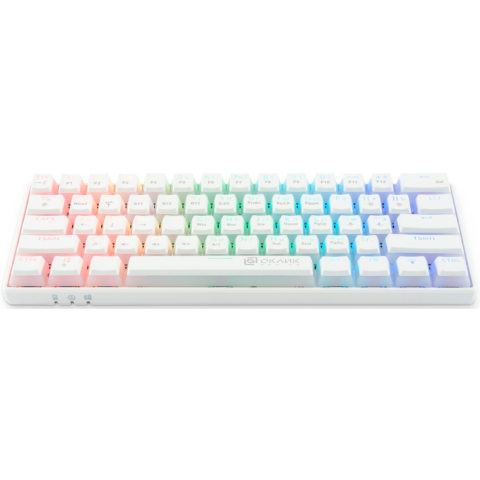 Клавиатура Oklick K763W White_4