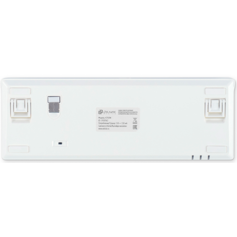 Клавиатура Oklick K763W White_5