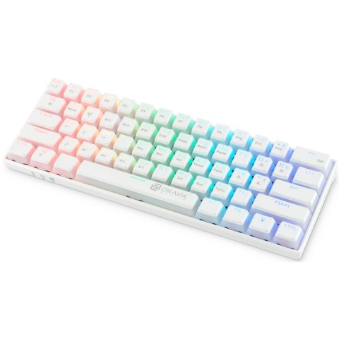 Клавиатура Oklick K763W White_6