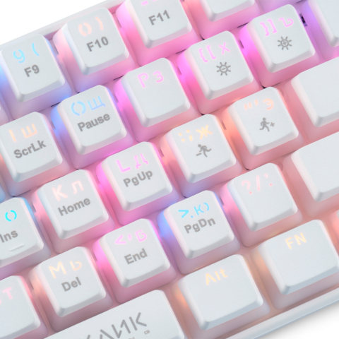 Клавиатура Oklick K763W White_12