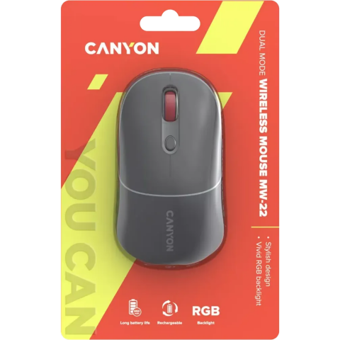 Мышь Canyon MW-22 Dark Gray_4