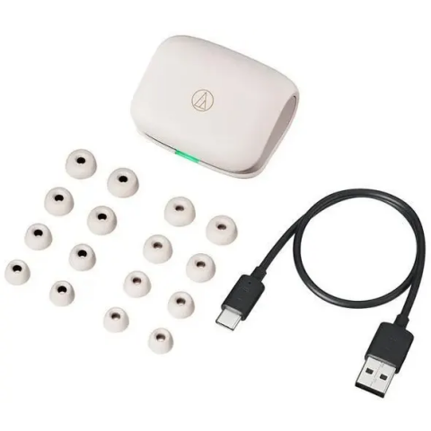 Гарнитура Audio-Technica ATH-TWX7 White_3