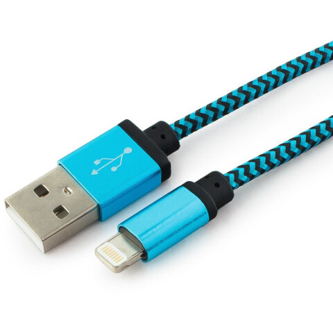 Кабель USB - Lightning, 1м, Gembird CC-ApUSB2bl1m