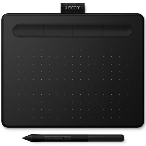 Графический планшет Wacom Intuos S Bluetooth Black (CTL-4100WLK-N)_0