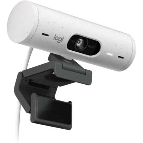 Веб-камера Logitech BRIO 500 Off-White (960-001428)_2