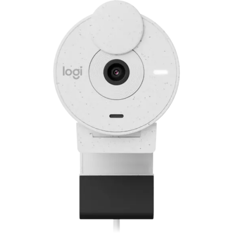 Веб-камера Logitech BRIO 300 Off-White (960-001442)_0