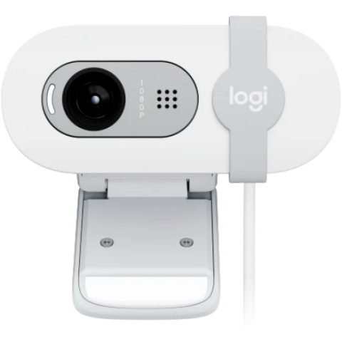 Веб-камера Logitech BRIO 100 Off-White (960-001617)_0