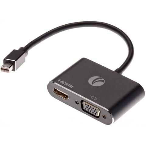 Переходник Mini DisplayPort (M) - HDMI/VGA (F), VCOM CG646M-0.15