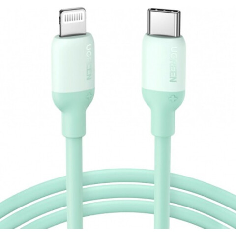 Кабель USB Type-C - Lightning, 1м, UGREEN US387 Green