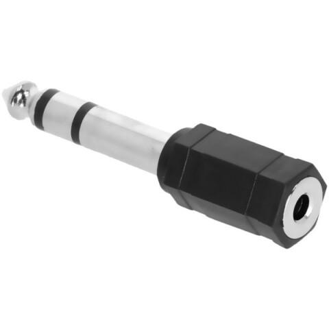 Переходник 3.5 Jack (F) - 6.3 Jack (M), Adam Hall K3AMF3JM3_1