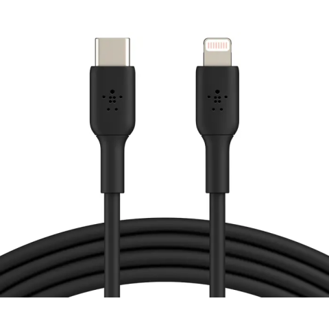 Кабель USB Type-C - Lightning, 1м, Belkin CAA003bt1MBK_1