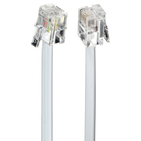 Кабель телефонный 6p4c, 3м, Gembird TC6P4C-3M