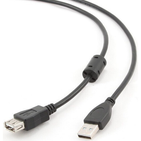 Кабель удлинительный USB 2.0 A (M) - A (F), 1.8м, Filum FL-CPro-U2-AM-AF-F1-1.8M