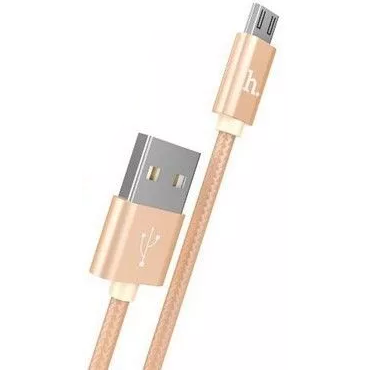 Кабель USB - microUSB, 1м, HOCO X2 Gold (HC-32182)