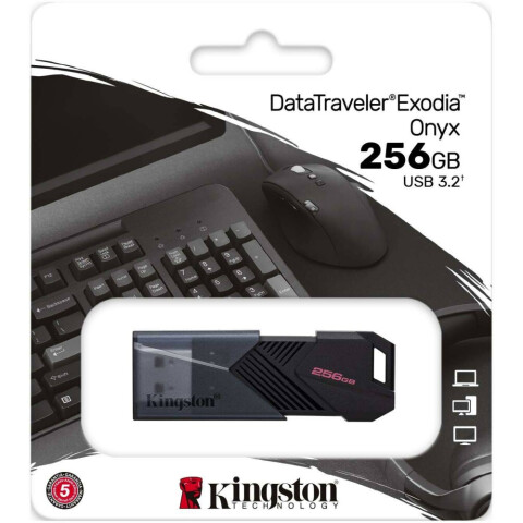 USB Flash накопитель 256Gb Kingston DataTraveler Exodia Onyx Black (DTXON/256GB)_1