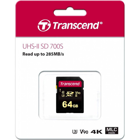 Карта памяти 64Gb SD Transcend (TS64GSDC700S)_0
