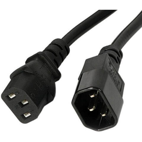 Кабель питания IEC-320-C13 - IEC-320-C14, 1.8м, Gembird PC-189-VDE