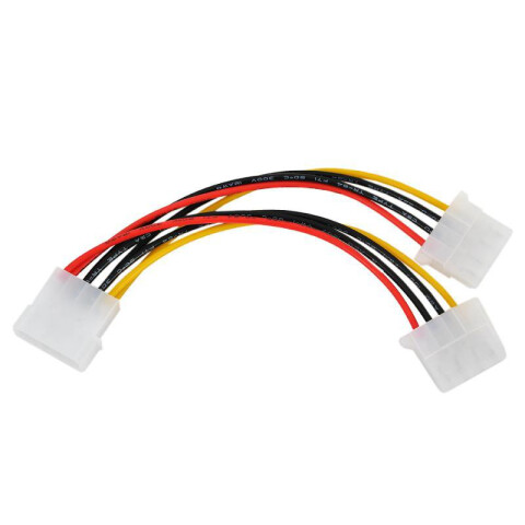 Переходник Molex - 2x Molex, Gembird CC-PSU-1