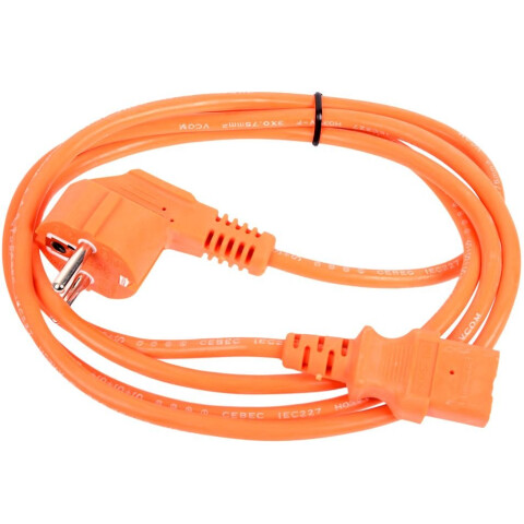 Кабель питания Schuko - IEC-320-C13, 1.8м, VCOM CE021-CU0.75-1.8M-O