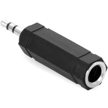 Переходник 6.3 Jack (F) - 3.5 Jack (M) Perfeo A7024