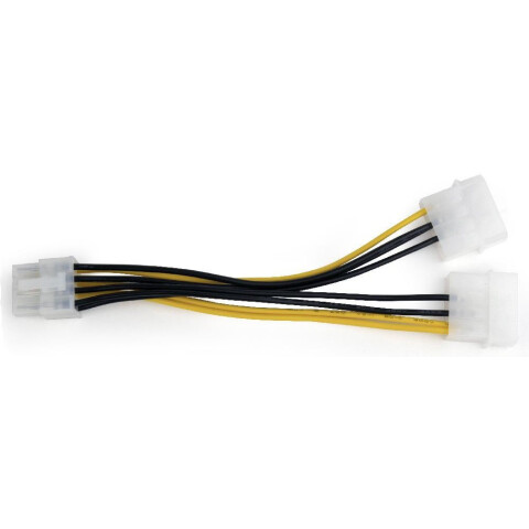 Переходник 2x Molex - 8-pin PCI-E, Gembird CC-PSU-81