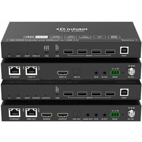 HDMI-удлинитель Infobit iTrans E100UC