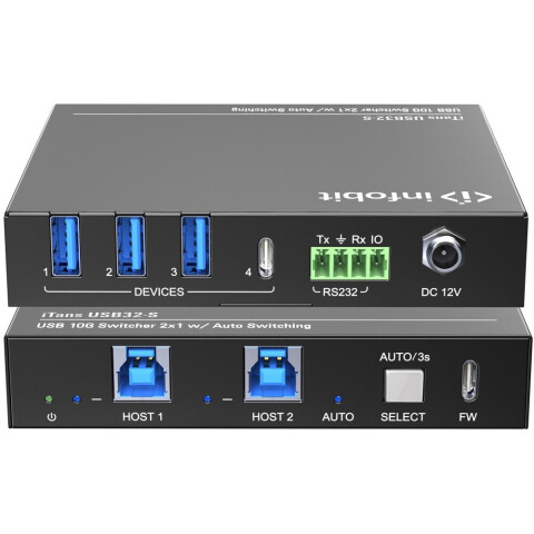 Переключатель USB Infobit iTrans USB32-S_1