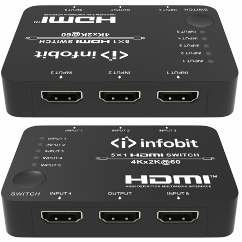 Коммутатор HDMI Infobit iSwitch S501
