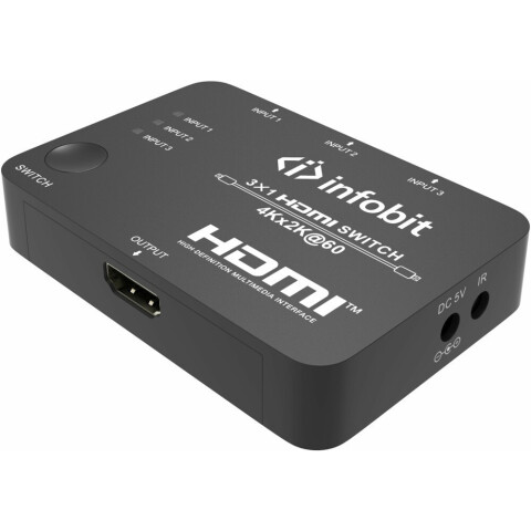 Коммутатор HDMI Infobit iSwitch S301_1