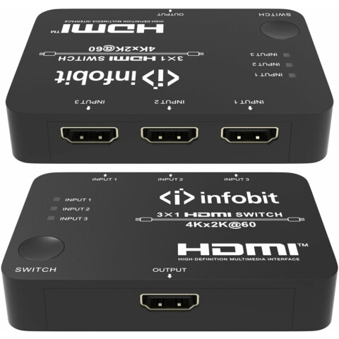 Коммутатор HDMI Infobit iSwitch S301_2