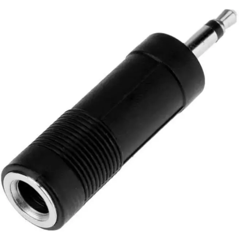 Переходник 6.3 Jack (F) - 3.5 Jack (M), VCOM CA545