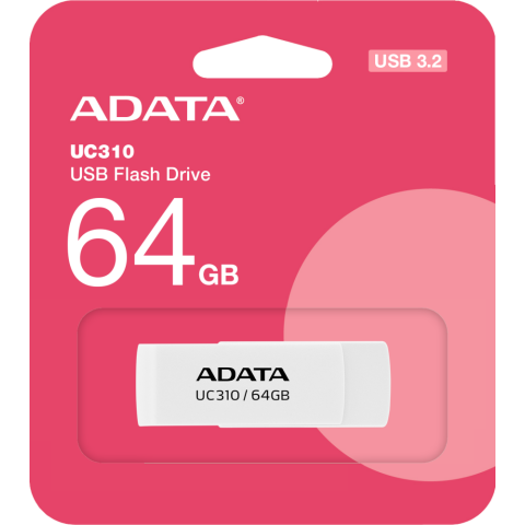 USB Flash накопитель 64Gb ADATA UC310 White_1