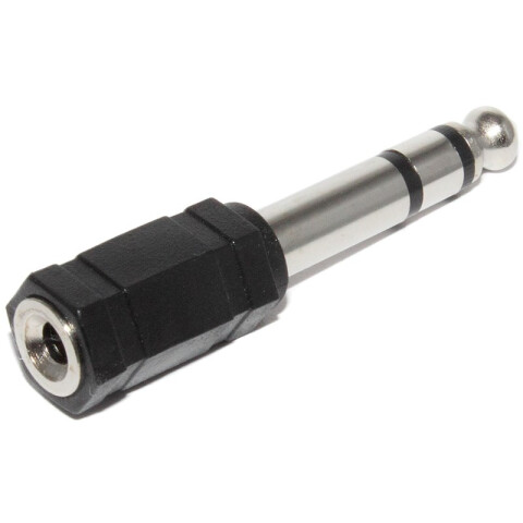 Переходник 6.3 Jack (M) - 3.5 Jack (F), VCOM CA546