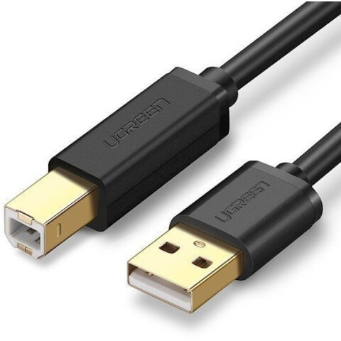 Кабель USB A (M) - USB B (M), 1м, UGREEN US135
