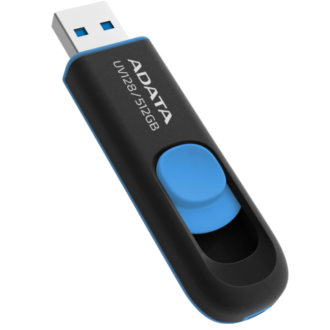 USB Flash накопитель 512Gb ADATA UV128 Black/Blue_0