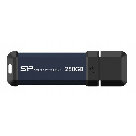 USB Flash накопитель 250Gb Silicon Power MS60 Blue (SP250GBUF3S60V1B)