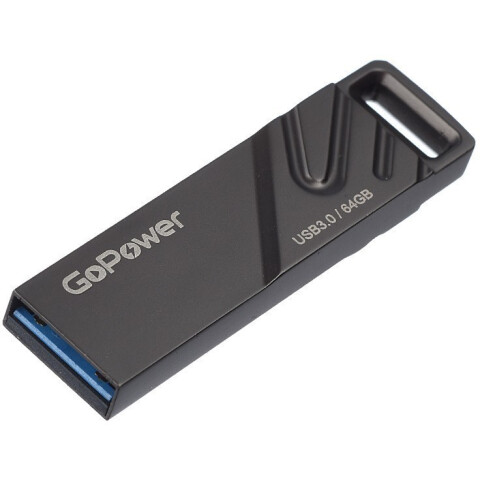 USB Flash накопитель 64Gb GoPower TITAN Black