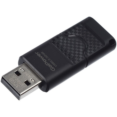 USB Flash накопитель 32Gb GoPower SLIDER Black_0