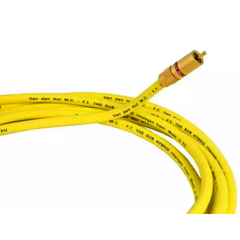 Кабель 1x RCA (M) - 1x RCA (M), 7.5м, Van den Hul The Sub B05AA075
