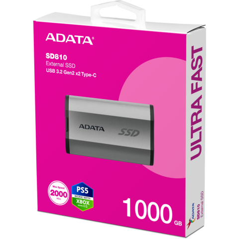 Внешний накопитель SSD 1Tb ADATA SD810 Grey (SD810-1000G-CSG)_3