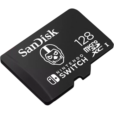 Карта памяти 128Gb MicroSD SanDisk Nintendo Switch (SDSQXAO-128G-GN6ZG)_0