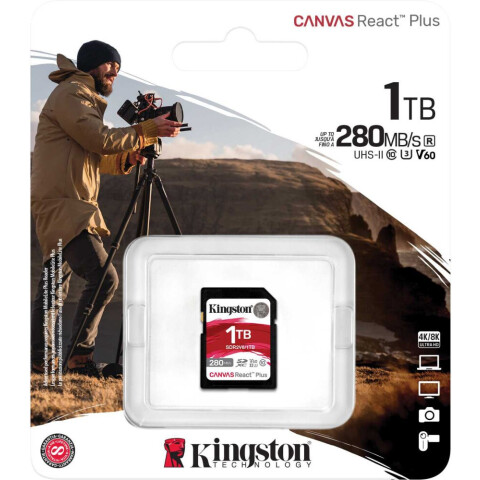 Карта памяти 1Tb SD Kingston Canvas React Plus (SDR2V6/1TB)_1