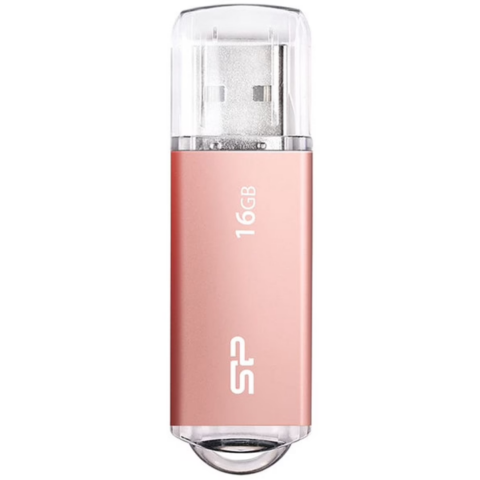 USB Flash накопитель 16Gb Silicon Power Ultima II I-series Pink Gold (SP016GBUF2M01V1PB6)