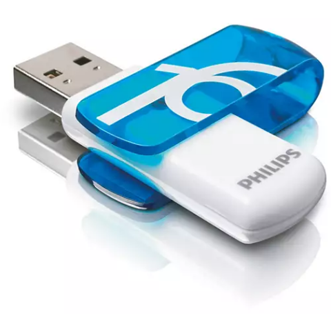 USB Flash накопитель 16Gb Philips VIVID2.0