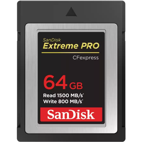 Карта памяти 64Gb CFexpress SanDisk Extreme Pro (SDCFE-064G-GN4NN)