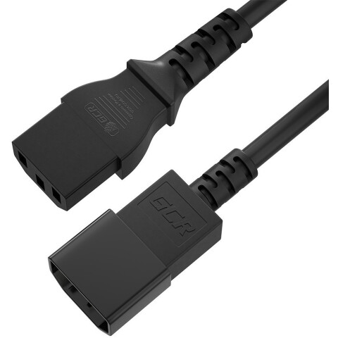 Кабель питания IEC-320-C13 - IEC-320-C14, 1.5м, Greenconnect GCR-54336_0