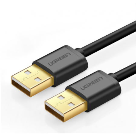 Кабель USB A (M) - USB A (M), 0.5м, UGREEN US102