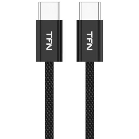 Кабель USB Type-C - USB Type-C, 1.2м, TFN TFN-C-IP-CC12M-BK